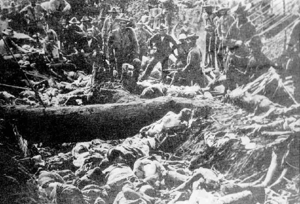 Filipinos massacrados por forças americanas há pouco mais de 100 anos