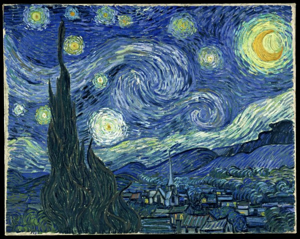 Noite Estrelada, de Van Gogh