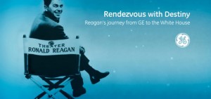 Reagan como garoto propaganda da GE