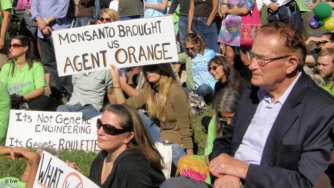 Manifestação anti-Monsanto