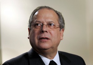 Chief of Staff Minister Jose Dirceu of Brazil during an inte
